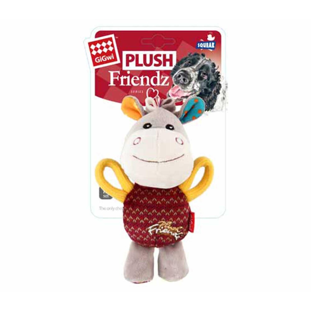 Gigwi Plush Friendz Sesli Eşek Peluş Köpek Oyuncağı | SRC: Barcode: 846295062848